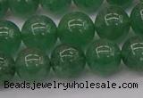 CBQ498 15.5 inches 10mm round green strawberry quartz beads