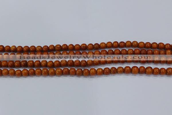 CBW501 15.5 inches 6mm round bayong wood beads wholesale