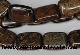 CBZ237 15.5 inches 13*18mm rectangle bronzite gemstone beads