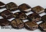 CBZ243 15.5 inches 13*18mm octagonal bronzite gemstone beads