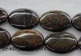 CBZ307 15.5 inches 18*25mm oval bronzite gemstone beads wholesale