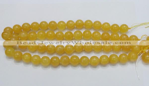 CCA15 15.5 inches 16mm round yellow calcite gemstone beads wholesale