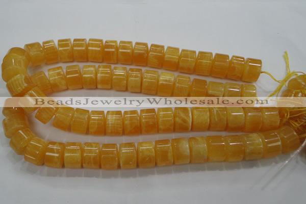 CCA19 15.5 inches 12*18mm rondelle calcite gemstone beads