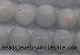 CCA403 15.5 inches 10mm round blue calcite beads wholesale