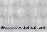 CCA528 15 inches 8mm round white calcite beads wholesale