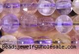 CCB1053 15 inches 4mm faceted coin ametrine beads