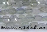 CCB1138 15 inches 4mm faceted coin sapphire beads