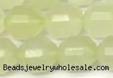 CCB1420 15 inches 9mm - 10mm faceted New jade beads