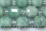 CCB1434 15 inches 7mm - 8mm faceted amazonite beads