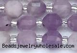 CCB1567 15 inches 5mm - 6mm faceted purple kunzite beads