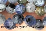 CCB1652 15 inches 6mm faceted teardrop kyanite beads