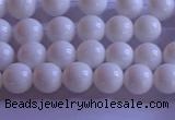 CCB400 15.5 inches 4mm round white tridacna beads wholesale