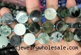 CCB506 15.5 inches 16mm coin jade gemstone beads wholesale