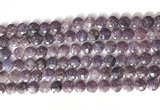 CCB757 15.5 inches 8mm faceted coin Chinese tourmaline beads