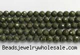 CCB793 15.5 inches 10mm faceted round gemstone beads wholesale