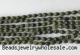 CCB803 15.5 inches 4*6mm rice gemstone beads wholesale