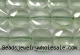 CCB906 15.5 inches 8*8mm faceted square prehnite beads