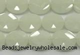 CCB933 15.5 inches 8*10mm faceted oval luminous beads