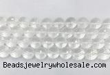 CCBS07 15 inches 14mm faceted round white crystal beads wholesale CCBS07 15 inches 14mm faceted round white crystal beads wholesale