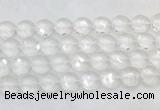 CCBS23 15 inches 16mm faceted coin white crystal beads wholesale CCBS23 15 inches 16mm faceted coin white crystal beads wholesale