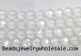 CCBS29 15 inches 16mm faceted heart white crystal beads wholesale CCBS29 15 inches 16mm faceted heart white crystal beads wholesale