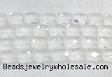 CCBS36 15 inches 13*18mm faceted rectangle white crystal beads wholesale CCBS36 15 inches 13*18mm faceted rectangle white crystal beads wholesale