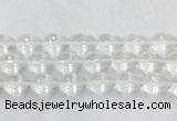 CCBS48 15 inches 13*18mm faceted teardrop white crystal beads wholesale CCBS48 15 inches 13*18mm faceted teardrop white crystal beads wholesale