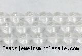 CCBS49 15 inches 15*20mm faceted teardrop white crystal beads wholesale CCBS49 15 inches 15*20mm faceted teardrop white crystal beads wholesale