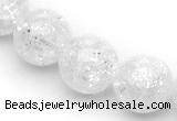 CCC17 14mm round grade A white crystal beads Wholesale