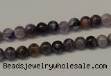 CCG25 15.5 inches 6mm round natural charoite gemstone beads