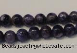 CCG31 15.5 inches 8mm round natural charoite gemstone beads