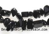 CCH02 35 inches black agate chips gemstone beads wholesale