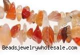 CCH06 35 inches red onyx chips gemstone beads wholesale