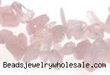 CCH09 32 inches rose quartz chips gemstone beads wholesale