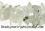 CCH18 35 inches light green garnet chip gemstone beads wholesale