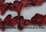 CCH251 34 inches 5*8mm synthetic crystal chips beads wholesale