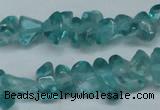 CCH254 34 inches 5*8mm synthetic crystal chips beads wholesale