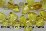 CCH313 15.5 inches 10*15mm synthetic citrine chips beads wholesale