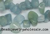 CCH319 15.5 inches 10*15mm aquamarine chips gemstone beads wholesale