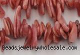 CCH400 15.5 inches 6*12mm - 8*18mm argentina rhodochrosite chips beads