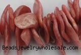 CCH401 15.5 inches 15*28mm - 18*35mm argentina rhodochrosite chips beads