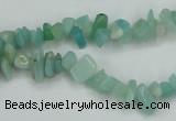 CCH45 32 inches 5*8mm amazonite chip gemstone beads wholesale