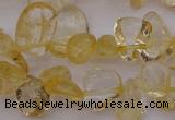 CCH612 15.5 inches 6*8mm - 10*14mm citrine chips gemstone beads