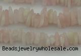 CCH656 15.5 inches 5*8mm - 6*10mm morganite gemstone chips beads