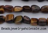 CCH670 15.5 inches 5*8mm - 6*10mm yellow tiger eye chips beads