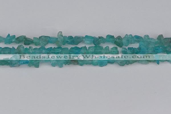 CCH703 15.5 inches 4*6mm - 6*8mm blue apatite chips beads