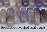 CCH710 15.5 inches 5*10mm - 5*15mm dogtooth amethyst chips beads