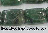 CCJ01 15.5 inches 18*25mm rectangle natural African jade beads wholesale