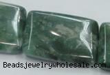 CCJ03 15.5 inches 30*40mm rectangle natural African jade beads wholesale