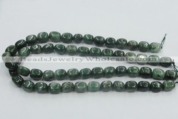 CCJ12 15.5 inches 10*14mm nugget natural African jade beads wholesale